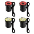 thumbnail image 1 of sweethay Paquete de 4 luces para monopatín, luces de seguridad para monopatín, lámparas de rueda inteligentes, reemplazo ajustable, luz trasera Patinetes eléctricos 4 en 1 juego sweethay OD020105-00B, 1 of 6