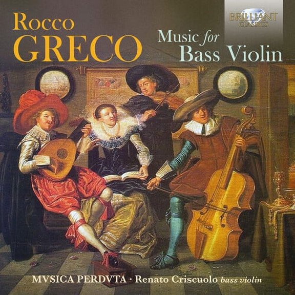 Musica Perduta Criscuolo - Music for Bass Violin - Music & Performance - CD