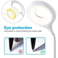 thumbnail image 4 of Lámpara de escritorio LED, con portalápices, inalámbrica, batería recargable USB flexible ajustable, adecuada para dormitorio, estudio, niño, niña (blanco) JAMW Sencillez, 4 of 4