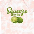 thumbnail image 4 of Inktastic Lime Squeeze the Day Boys or Girls Baby Bodysuit, 4 of 5
