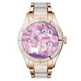 thumbnail image 1 of Smartwatch Reloj Inteligente de lujo para dama Z73 Fralugio Dorado Blanco Fralugio Lujo, 1 of 2