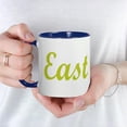 thumbnail image 5 of CafePress - EAST COAST SC Mug - 11 oz Ceramic Mug - Novelty Coffee Tea Cup, 5 of 6