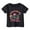 Black, variant on Girl Tops Cute Casual Crew Neck Print Preppy Shirts Loose Fashion Shirts Tee Tops Cute Preppy Clothes,Black