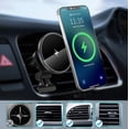 thumbnail image 5 of Wireless Charging Pad with 20W Type-C Adapter, Magnetic Wireless Charger for iPhone Series, Minimal Space Occupancy, Supported One Hand Operation, Infinite Viewing Angles, 5 of 5