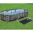 thumbnail image 2 of Bestway Power Steel Oval Above-ground Pool with Solar Heater - 6.71 m (22 ft.), 2 of 4