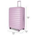 thumbnail image 4 of iFLY Fibertech 3.0 Matte Expandable Hardside Spinner 2-Piece Luggage Set, 20" Carry-On & 28" Checked Suitcase, Mauve, 4 of 9