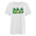thumbnail image 2 of Fête de la Saint-Patrick Shirt Women Saint-Valentin Day Imprimé Hiver Décontracté Floral Haut Fête de la Saint-Patrick Shirts for Women, 2 of 4