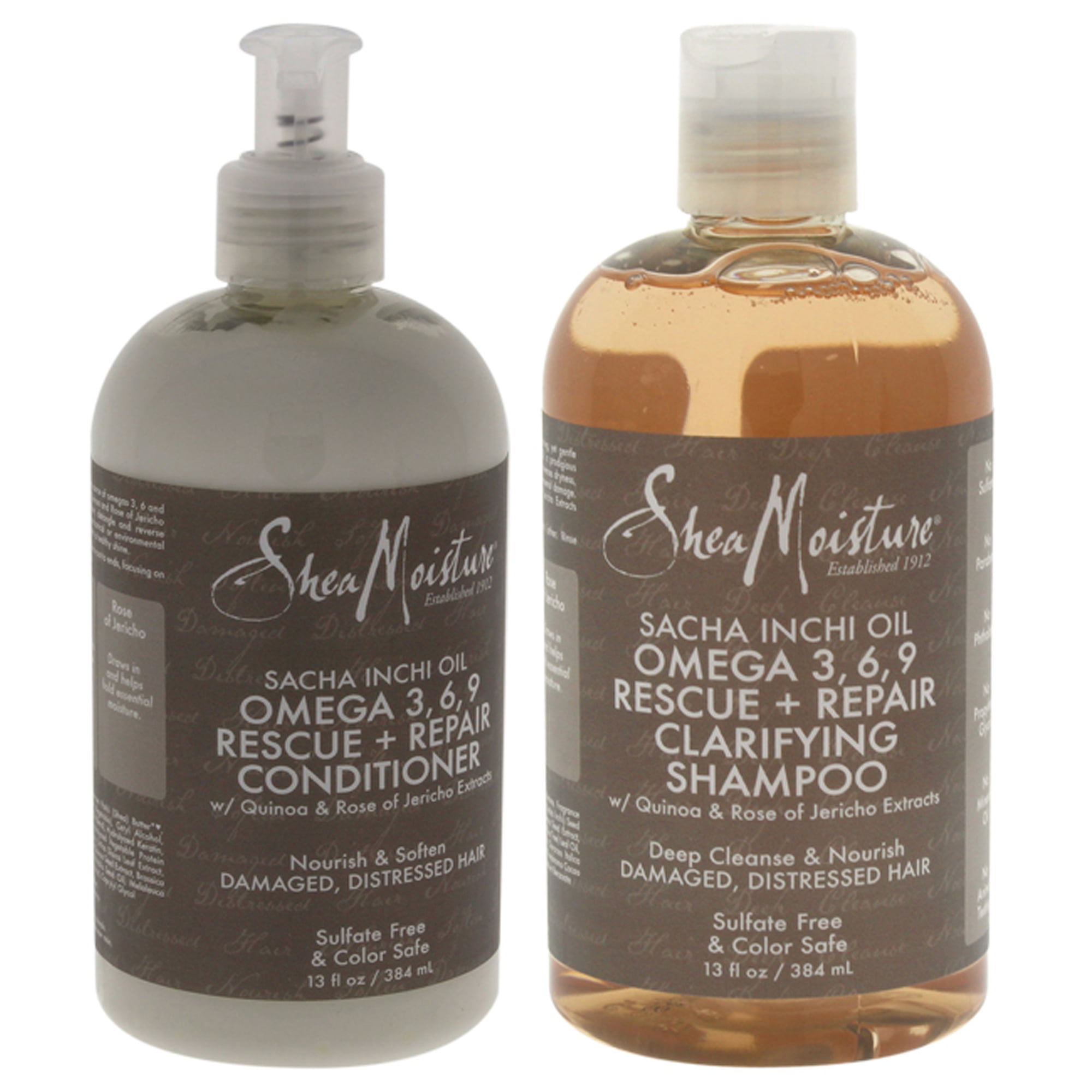 2 Pack Shea Moisture Sacha Inchi Oil Omega369 Rescue and Repair