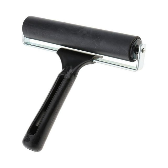 Wweixi Rubber Blocks Printing Brayer Roller Brush Crafts Art for Tool 15cm 1Set