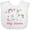 AA-White, variant on Inktastic Big Sister Girls Baby Bib