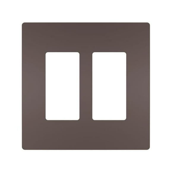 Rwp262Dbcc6 Brz 2G Plas Wall Plate