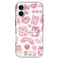 thumbnail image 1 of Funda Lotso de TPU para iPhone 16: ultrafina, a prueba de golpes, antiamarilleo, resistente a arañazos, compatible con carga inalámbrica, agarre mejorado, estilo negro., 1 of 7