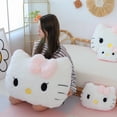 thumbnail image 2 of Sanrio-almohada de peluche de Hello Kitty para niña, cojín de felpa suave y suave, cómodo para la espalda, sofá decorativo, abrazo, peluches, regalos de navidad, 2 of 4