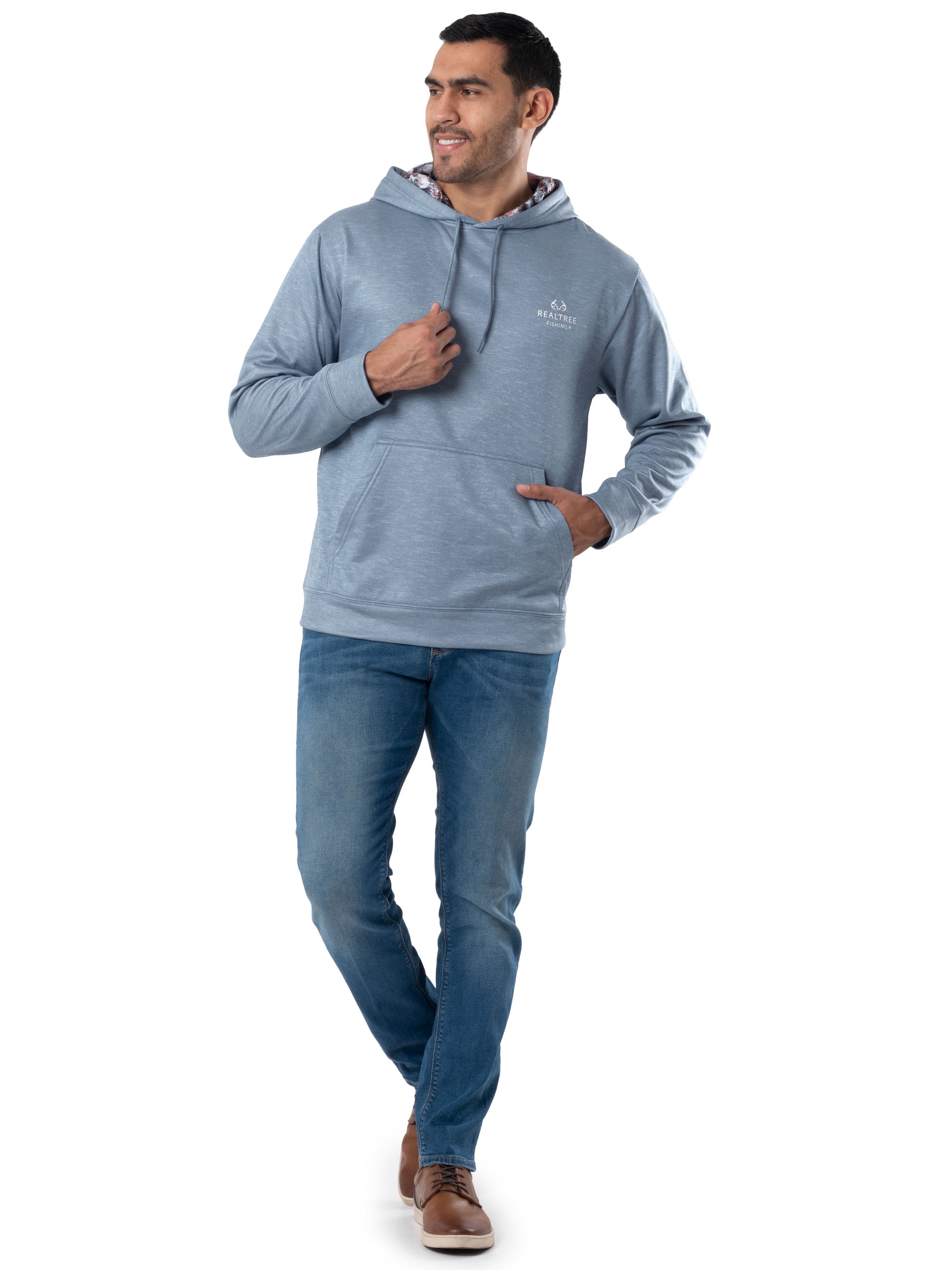 Realtree Fishing Men's Logo Performance Hoodie