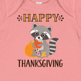 thumbnail image 4 of Inktastic Happy Thanksgiving Holiday Raccoon Boys or Girls Baby Bodysuit, 4 of 5