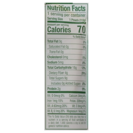 Sprout Organic Veggie Power, Green Veggies with Pineapple & Apple, 4 oz (113 g)