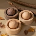 thumbnail image 4 of KGJQ Wood Essential Oil Diffuser, Mini Sphere Shaped Wooden Aromatherapy Diffuser, Small Round Oil Diffuser for Home Office Car Interior Yoga Rooms, 4 of 8