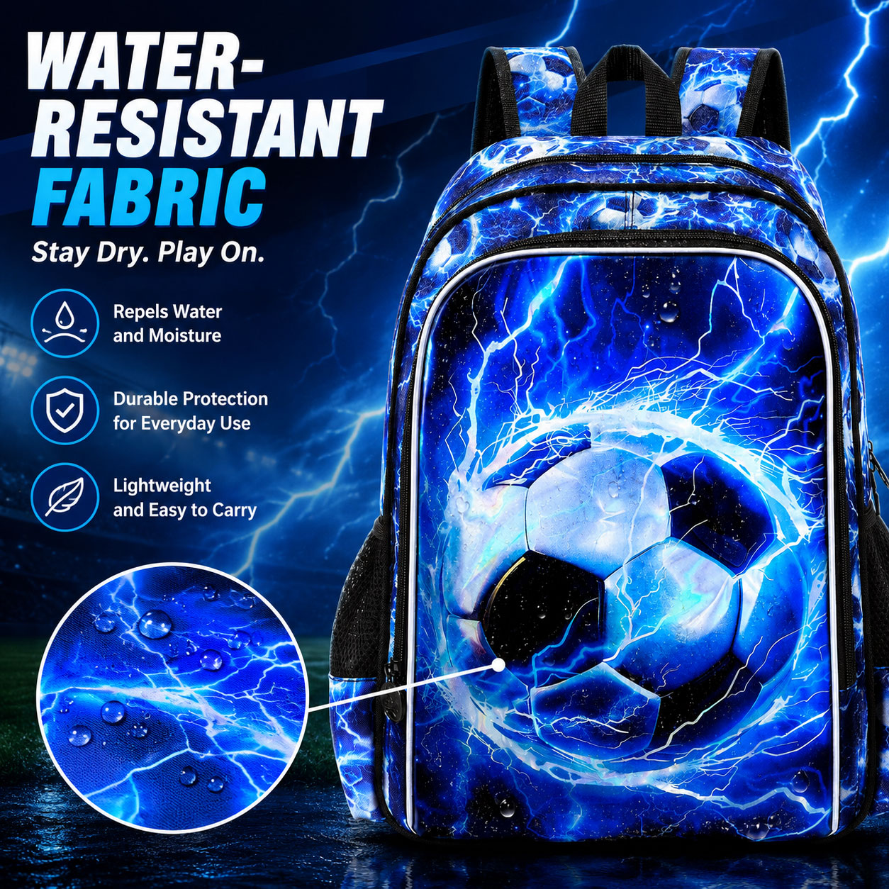 Mochila escolar para adolescentes y estudiantes de secundaria, ligera, duradera, casual, para exteriores y universidad 3