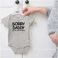 thumbnail image 5 of Sorry Daddy you have Two Bosses Now Romper Boys or Girls Infant Baby Brisco Brands 6M, 5 of 6