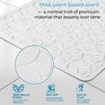 thumbnail image 2 of Bathtub Mat Non Slip with Suction Cups - 100% Rubber Bathroom Mat Textured for Bath Tub Shower Safety - Soft on Touch - BPA/PVC Free - Pet Dog Bath Mat - Machine Washable - 16 × 28 Inch（White）, 2 of 9