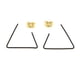 thumbnail image 3 of Pendientes ,moda punk,Pendientes Ajustables,Moda Geométrica,Joyas Salvador Pendientes Triangulo, 3 of 6