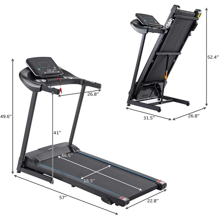 Lontek x510 folding motorised treadmill online incline