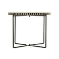 thumbnail image 3 of TOV Furniture Regina 19"H Transitional Metal Coffee Table in Black, 3 of 6