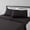 Black, variant on Breathable Wrinkle Free Lightweight Microfiber 4-Piece Bed Sheet Set with 14-Inch Deep Pockets, Includes Soft Pillowcases, Queen Size, Peachy Coral, Solid Color Bedding