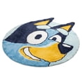thumbnail image 3 of Alfombra Jay Franco Bluey de felpa azul esponjoso, 90 x 90 cm, 3 of 4