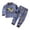 0-Navy29, variant on WOYY Toddler Boys' Outfit Set Cartoon Print Long Sleeve Top Pants Sleepwear, Sizes 3-4T