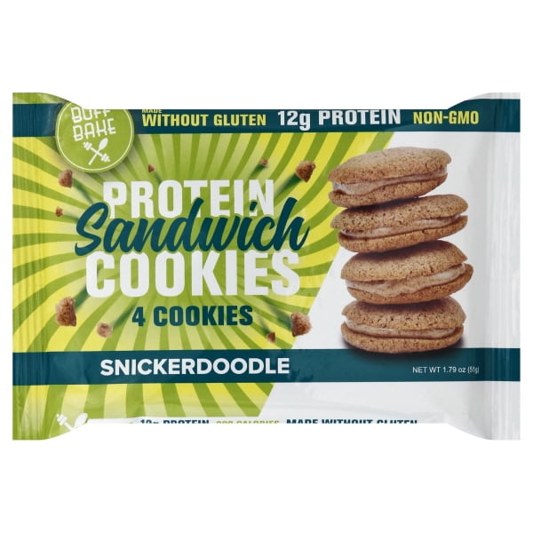 Buff Bake Cookies Snickerdoodle Case Of 8 1.79 Oz.