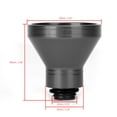thumbnail image 2 of Black Aluminum Oil Filler Funnel 20mm Universal Oil Catch Drain Motorcycle, 2 of 12