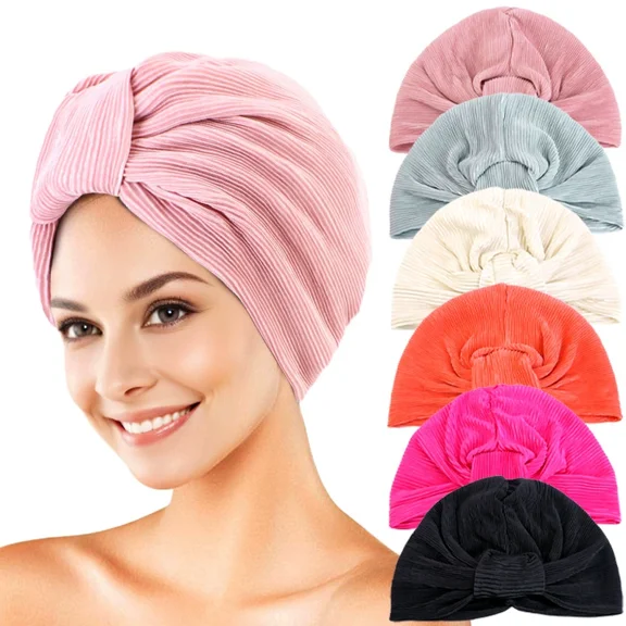 Dalrosia Chemo Headwear Cap for Women Chemo Caps Stretchy Turbans for Women Head Wraps Hats Cancer Headwear Beanie Head Covering for Women Girls