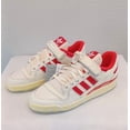 thumbnail image 4 of New Men’s Adi - das Forum 84 Low AEC Shoes-Cloud White/Red (HR0557) Size 10, 4 of 6