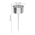 thumbnail image 2 of unbranded 20Ud Base De Vela Con De Metal Plata Para Montajes En Guirnalda Y Mesas, 2 of 8