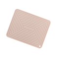 thumbnail image 1 of Waterproof Dish Drying Mat Hot Waterproof Non Slip Pot Holder Heat Resistant Dish Draining Mat pink, 1 of 9