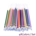 thumbnail image 4 of Colorful Gel Pen Set 48 Assortment (Glitter Metallic Fluorescent Series) A For Creative Writing And Drawing 20Ml,Four Gel Pen Refill Sets Clearance, 4 of 8
