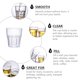 thumbnail image 3 of 6 vasos acrílicos irrompibles para whisky, licores, vino y cerveza., 3 of 7