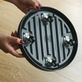 thumbnail image 3 of Pot Base with pulley pot base thickened plastic pot tray universal wheel invisible wheel, 3 of 5