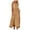 Khaki, variant on TJAZFJPA Sundresses for Women Beach Womens Maxi Dress Sleeveless Tiered Beach Dress Casual Loose Swing Boho Smocked Ruffle Cut Out Dresses for Women Tube Top Dress