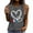 Gray, variant on Inverlee 4th of July Tank Tops for Women Summer Patriotic Stars and Stripes Graphic Tshirts Elegant Sleeveless Tees Stylish Round Neck Blouses Tops Plus size Blouses for Women