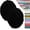 Black, variant on Chunky Chenille Yarn for Crocheting 2 Pack Hand Knitting 28 Yards / 8 oz Thick Tie Dye Fuzzy Jumbo Finger Arm Blanket Bag Cushion (Light Purple) Light Purple