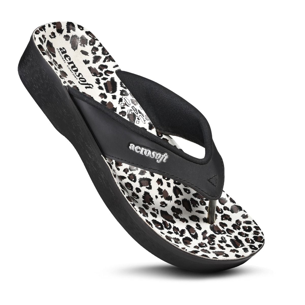 Aerosoft Aerosoft Leopard Comfortable Thong Summer Casual Flip