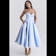 thumbnail image 5 of Vestidos de Invitada de Boda para Mujer, con Tirantes Finos, Corsé, para Fiesta de , con Encaje Floral, Vestidos Largos de Fiesta Azul L, 5 of 10