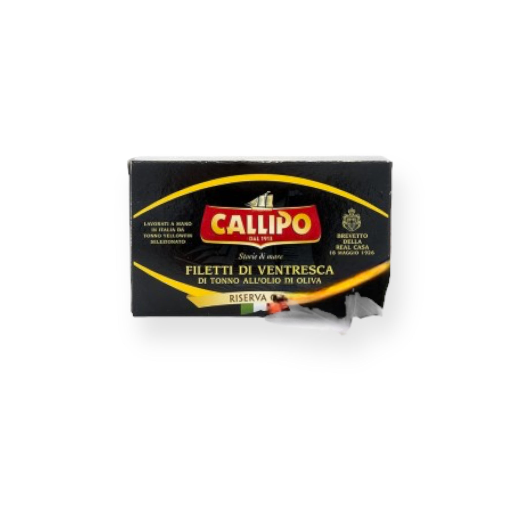 Callipo Ventresca Yellowfin Tuna Belly, 4.4 oz Can