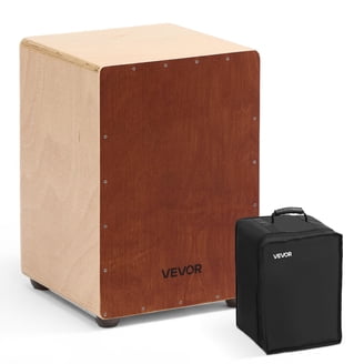 Pyle PCJD18 - Stringed Jam Cajon - Wooden Cajon Percussion Box