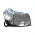 thumbnail image 2 of Universal Motorcycle Cover, All-Season Waterproof Sun Rain Protection, 90.5x51 Inches Size for Scooters and Bikes, Durable EVA Material, 2 of 9
