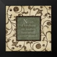 thumbnail image 2 of Marrott, Stephanie 12x12 Black Modern Framed Museum Art Print Titled - No Act, 2 of 5
