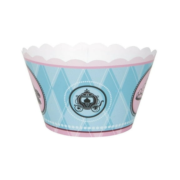Unique Party Fairytale Princess Cupcake Wrappers (Pack of 12)