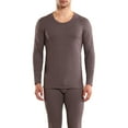 thumbnail image 2 of BAETEUY 2 Pack Men's Warm Thermal Underwear Set Long Sleeve Top & Bottom - Winter Base Layer, 2 of 8